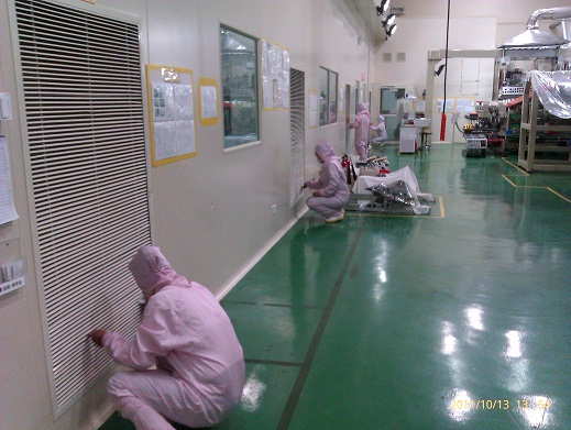 電子廠萬級車間深度清潔