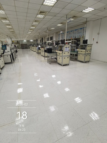 電子車間防靜電地板清洗打蠟
